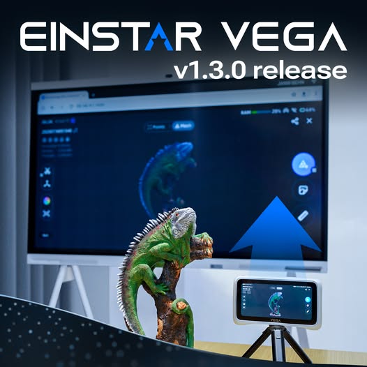 Обновление SHINING 3D EINSTAR VEGA v1.3