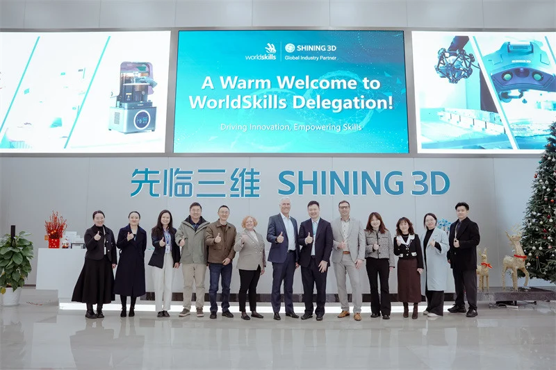 Делегация WSI и руководители SHINING 3D